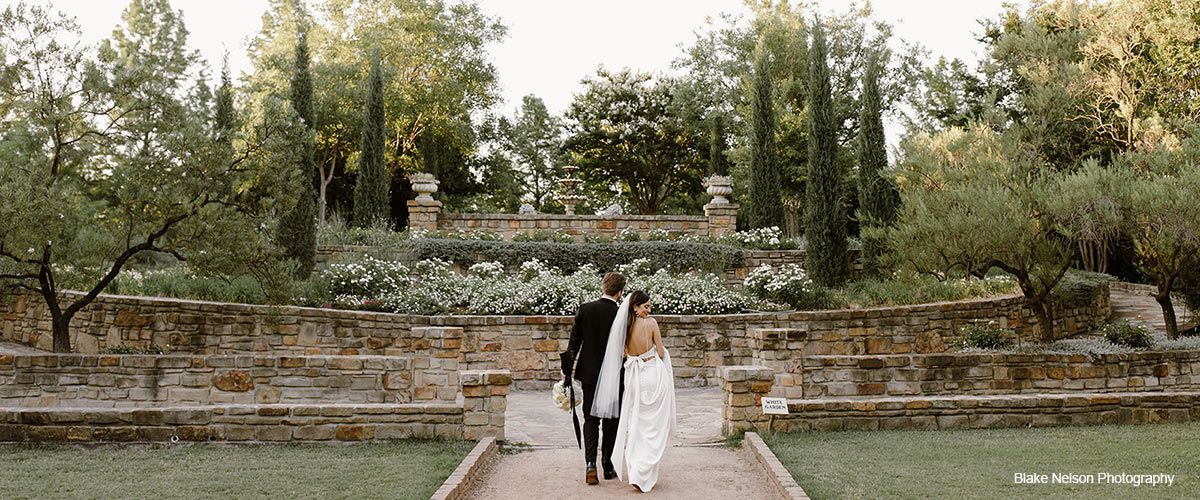 Weddings at Clark Gardens - photo by Blake Nelson Photography